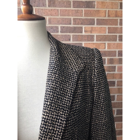 🌷SOLD 🌷Vintage Cache Tweed Blazer Jacket - Picture 5 of 8
